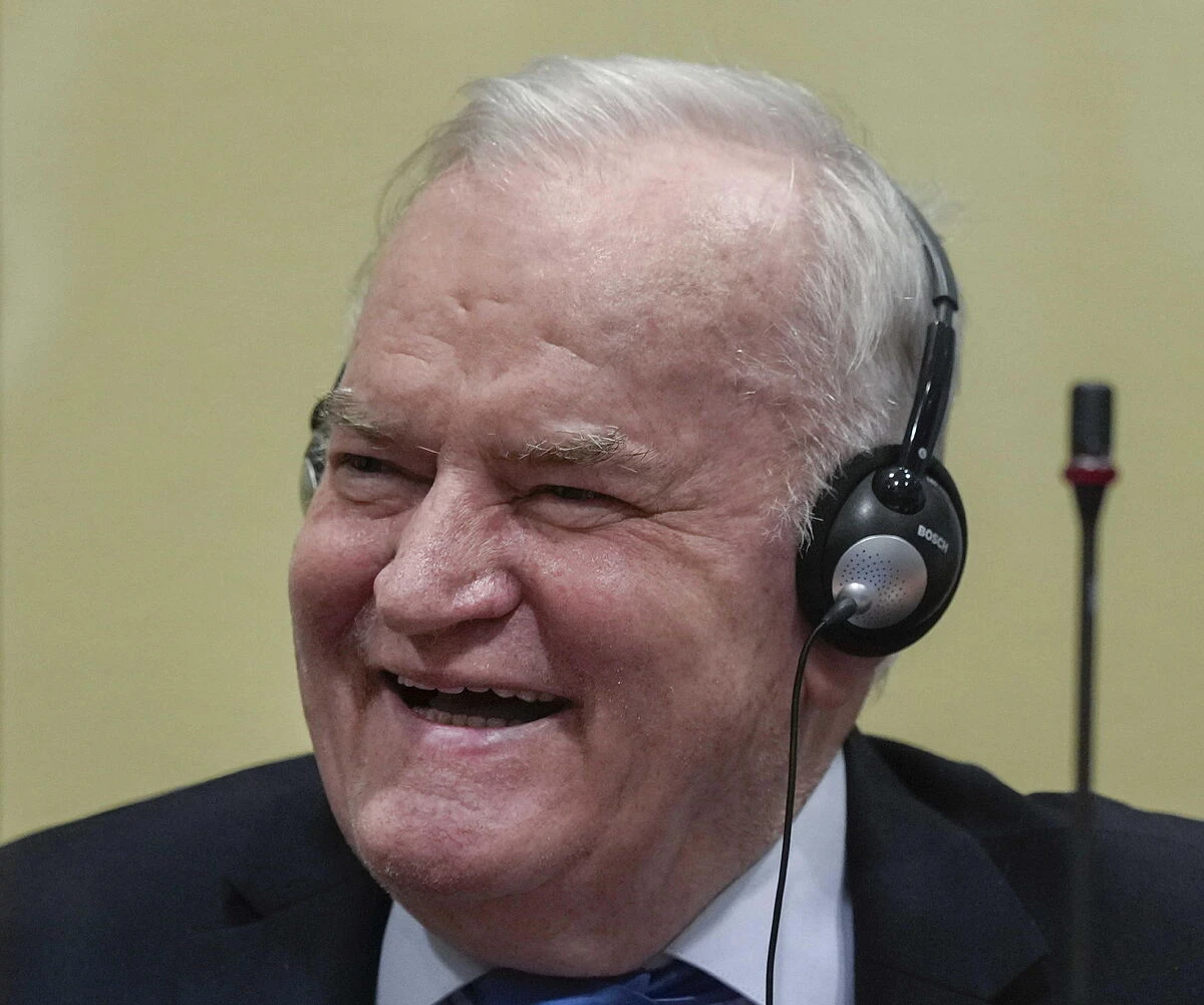 La Haya ratifica la cadena perpetua para el ex militar serbobosnio Ratko Mladic por crímenes de guerra