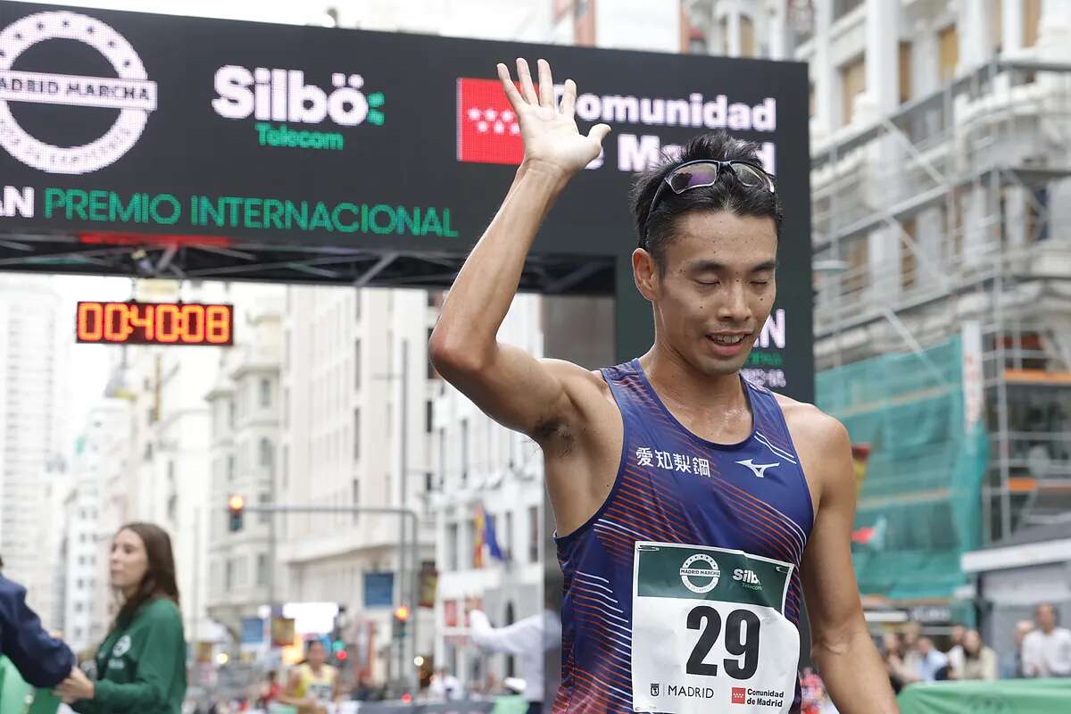 Yamanishi y Palmisano conquistan marchando la Gran Vía de Madrid