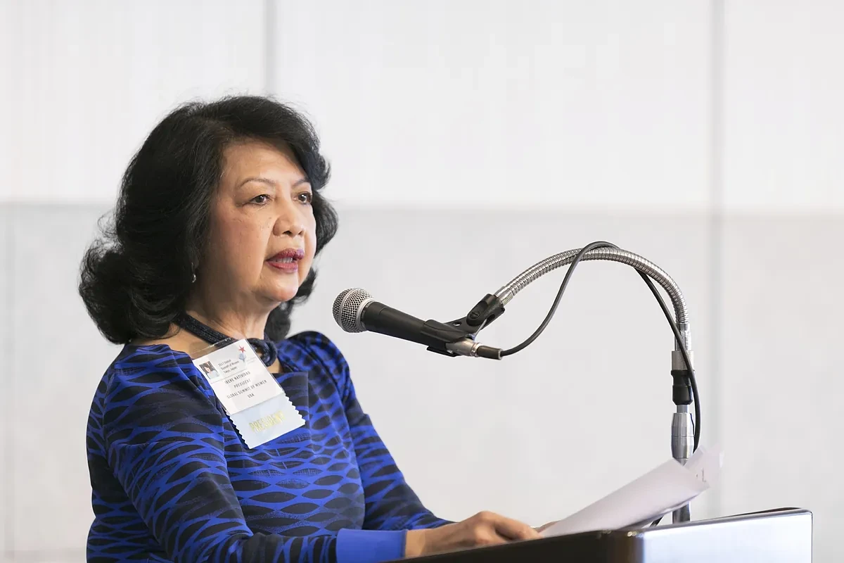 Irene Natividad, presidenta del 'Davos de las Mujeres': 