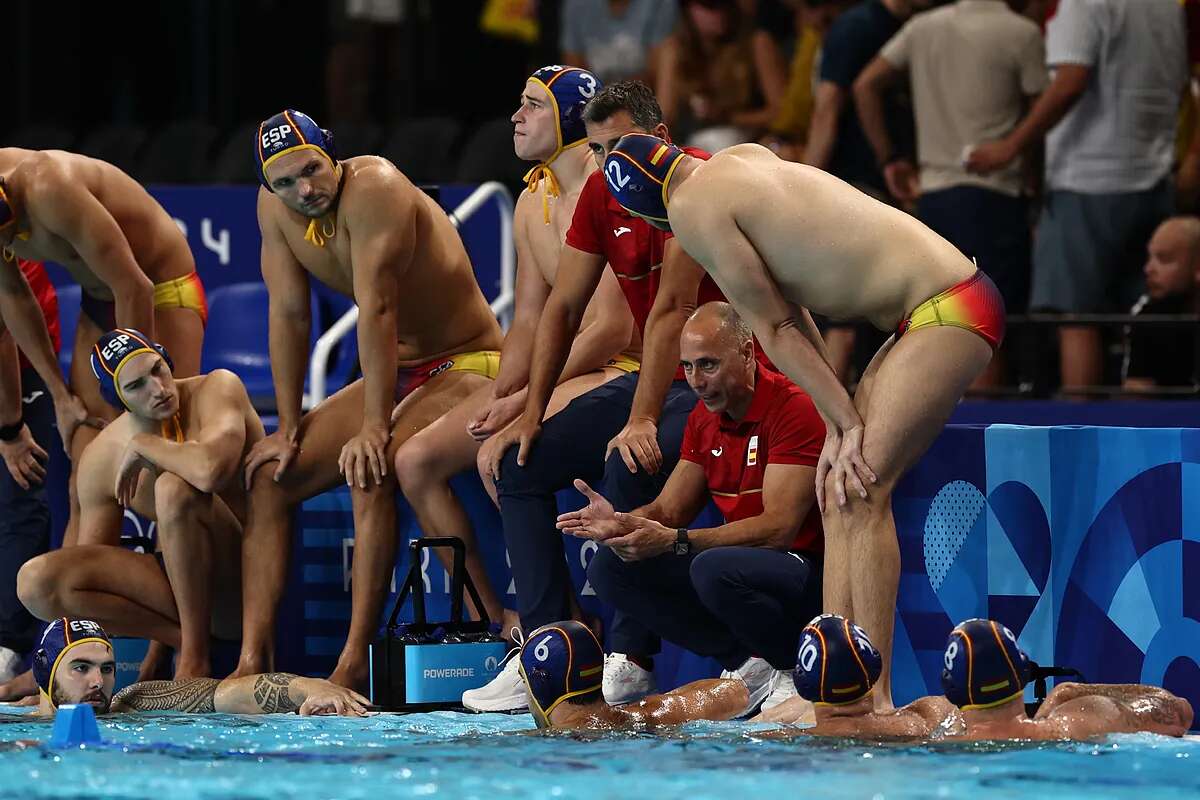 Waterpolo: España cae ante Grecia por el quinto puesto para terminar su aventura en París