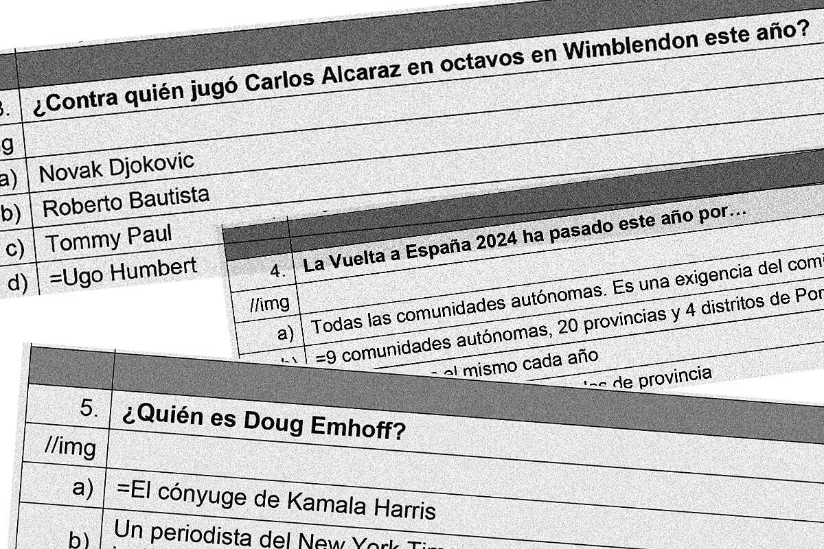 ¿Serías capaz de responder las preguntas filtradas de la prueba de las oposiciones de RTVE?: de qué es el 