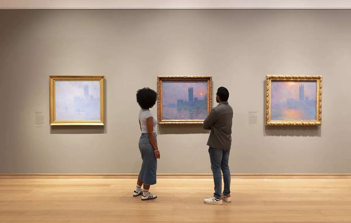 El glorioso 'smog' de Londres y el reflejo de la luz sobre las turbias aguas del Támesis que cautivaron a Monet