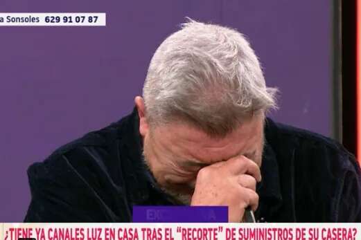 Antonio Canales rompe a llorar en directo y aclara su situación económica: 