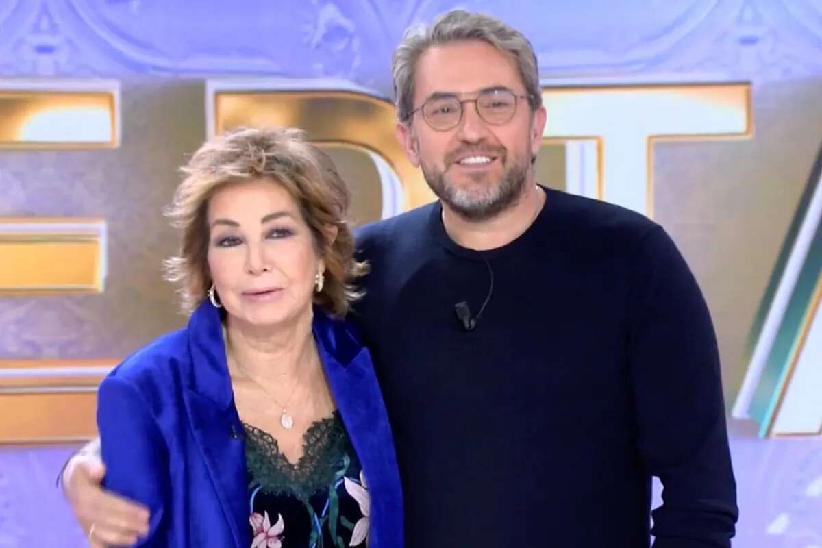 El bonito reencuentro de Máximo Huerta y Ana Rosa Quintana 10 años después