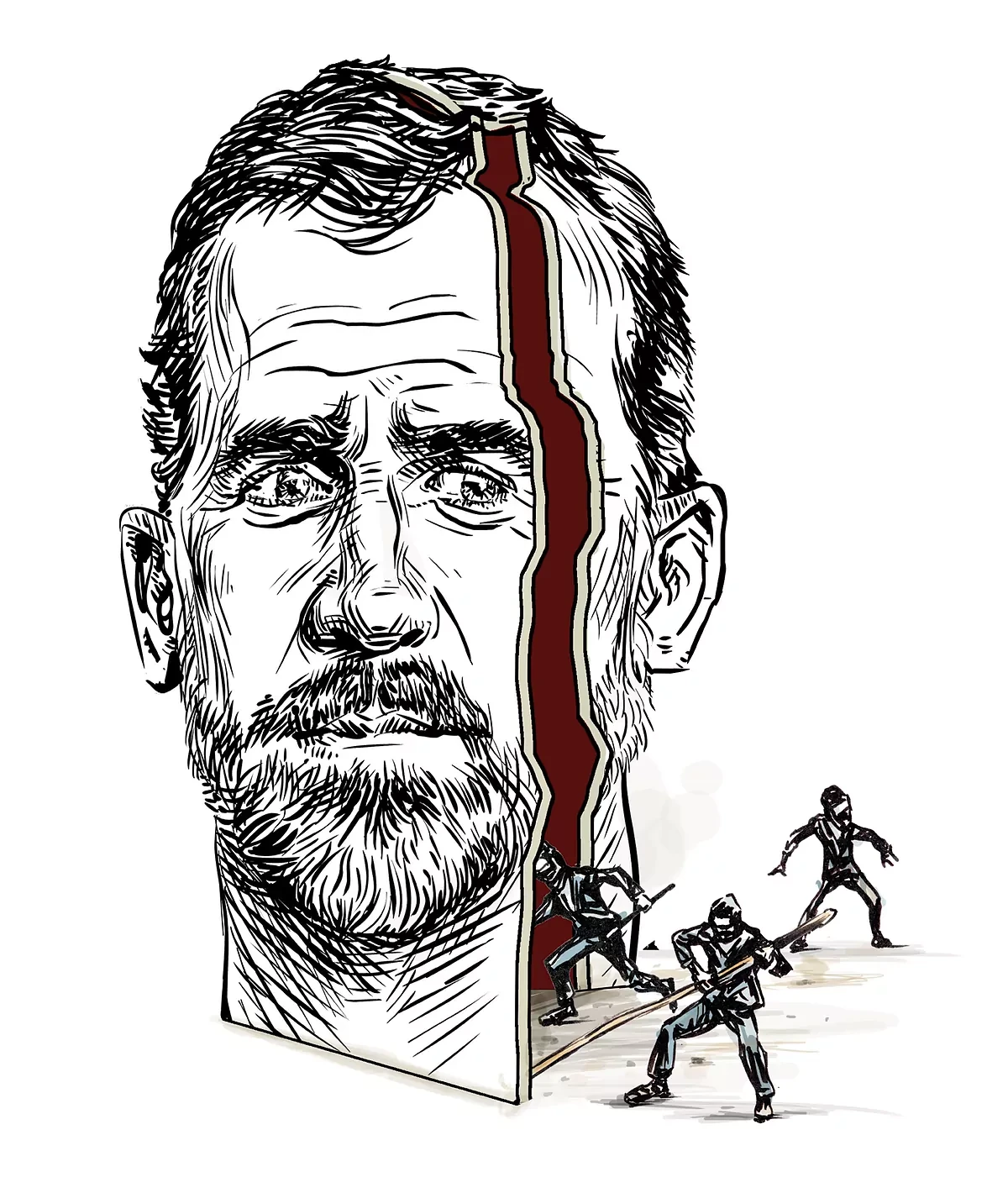 El Rey al que han dejado desnudo
