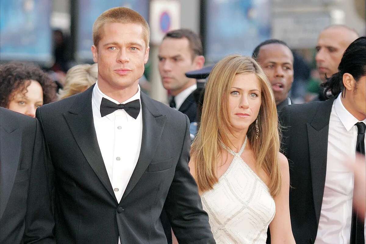 Brad Pitt y Jennifer Aniston, 25 años del 