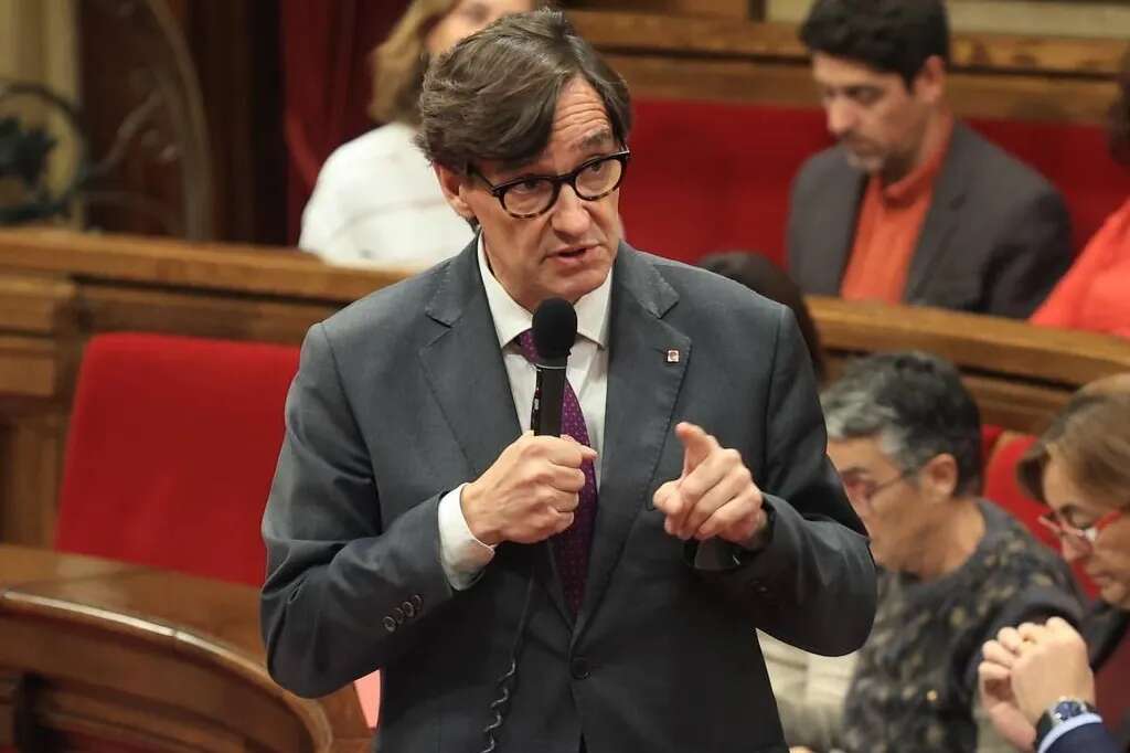 Salvador Illa avanza en la construcción de la Hacienda catalana para contener la presión de ERC y asegura: 