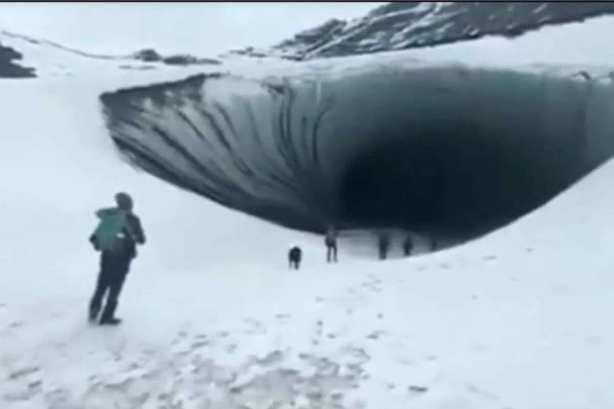 Se derrumba la Cueva de Jimbo, uno de los principales atractivos naturales de Tierra del Fuego