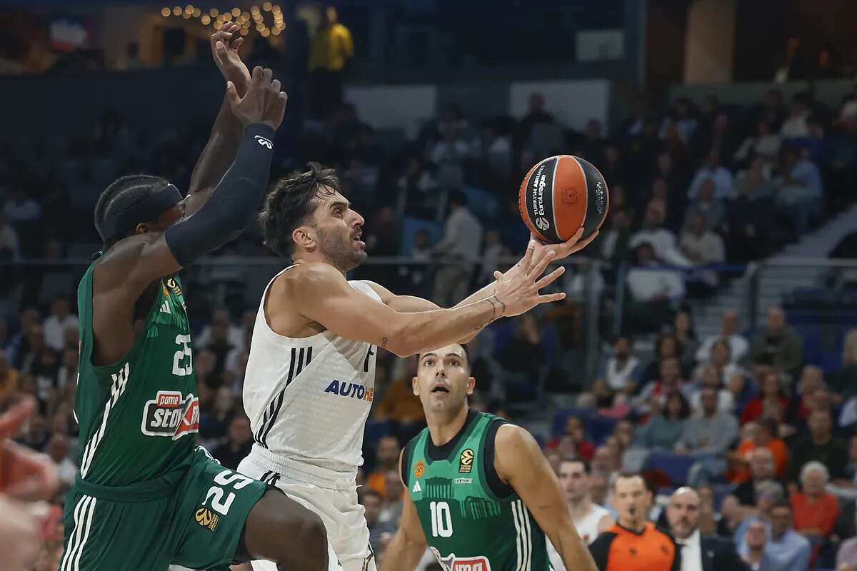 Reacción ante el campeón: el Real Madrid, con un enorme Campazzo, tumba al Panathinaikos y corta sus dudas