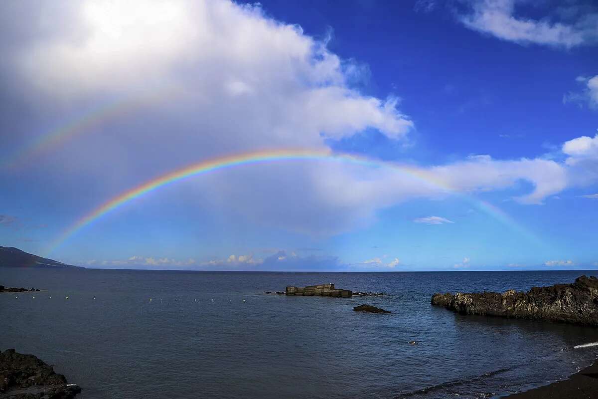 Lluvia, tormenta, nieblas y olas ponen en aviso a 8 provincias, con La Palma en nivel naranja por tormentas