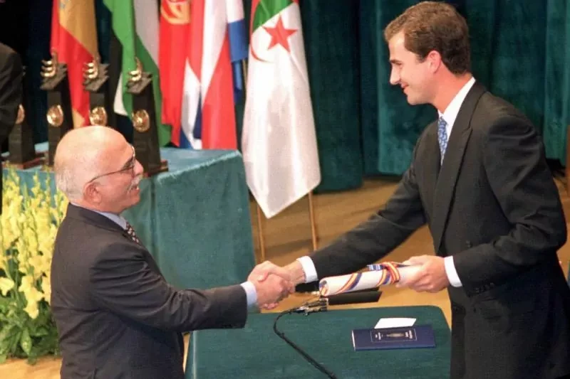 El da en el que Don Felipe entreg un Premio Prncipe de Asturias a un monarca muy amigo de su padre