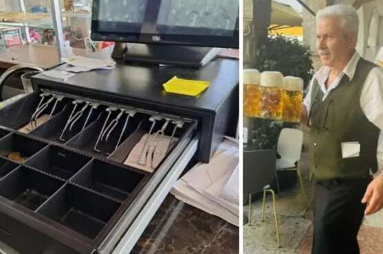 El dueño de un bar ofrece trabajo al ladrón que le robó 1.300 euros y le dejó tres notas disculpándose: 