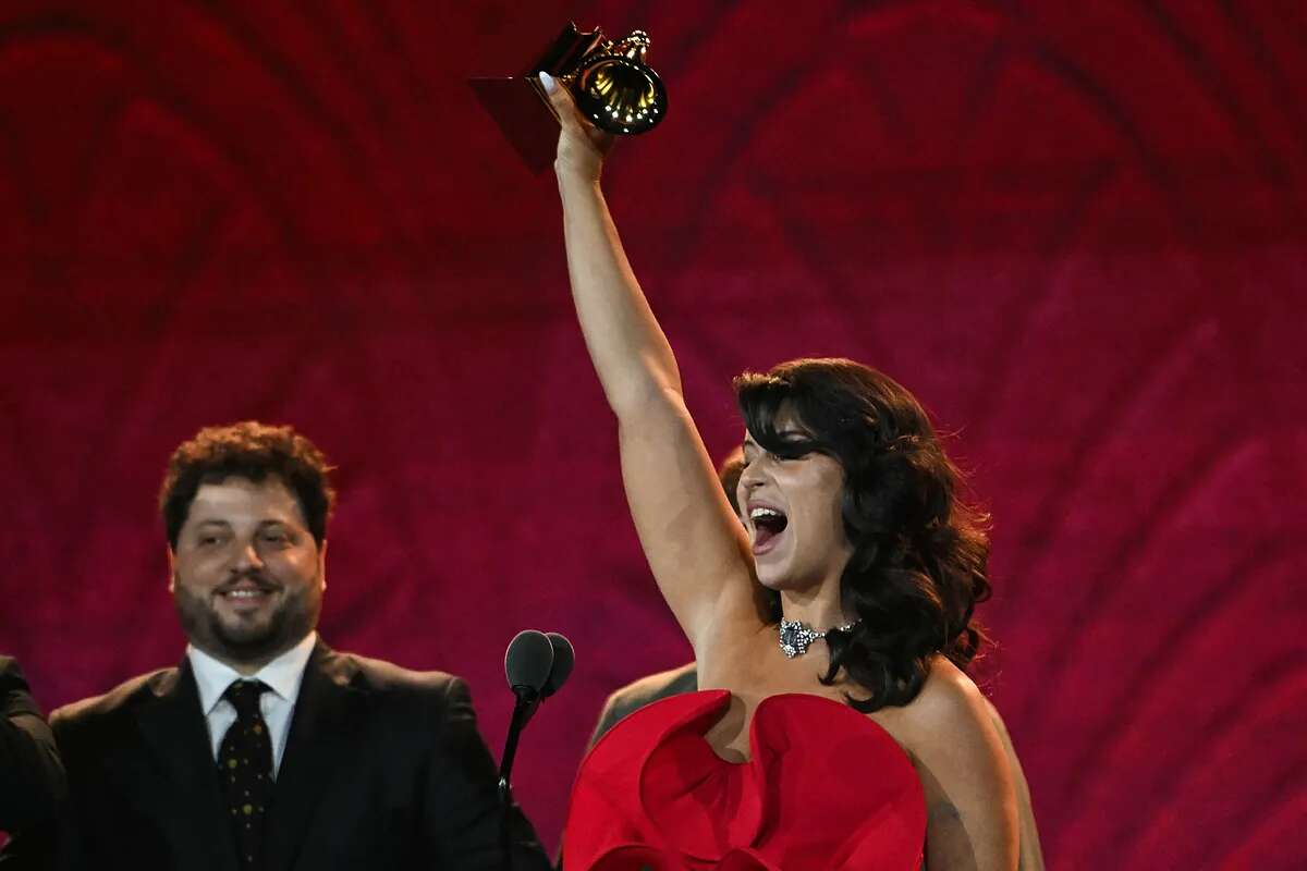 Nathy Peluso, orgullosa ganadora de dos Latin Grammy: 