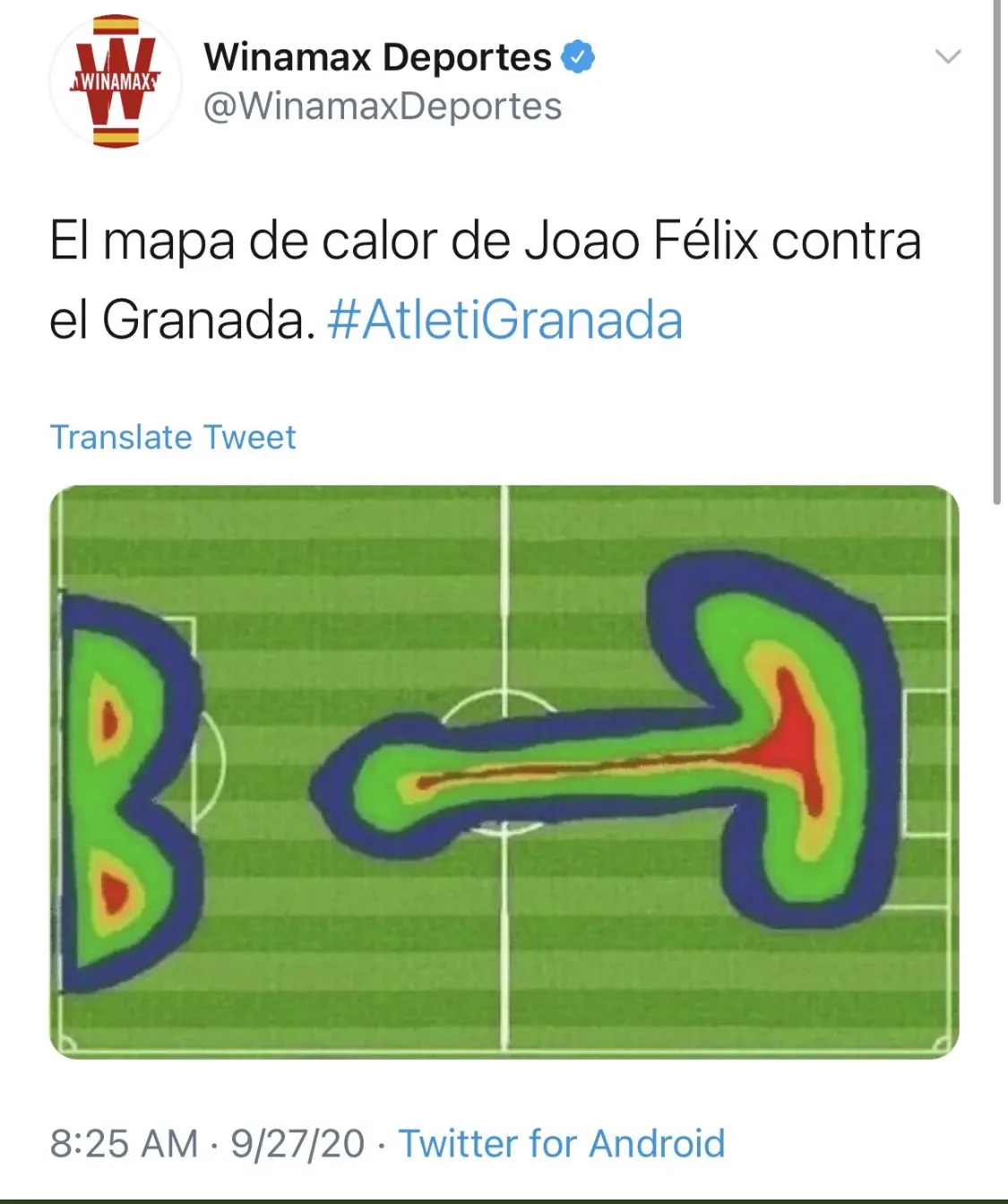 El irrespetuoso tuit de un patrocinador del Granada... contra el propio Granada