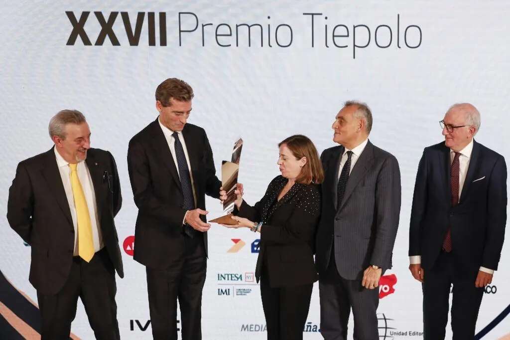 Premio Tiepolo 2024 a Arizkorreta (CAF) y Sironi (Generali), ejemplo de 