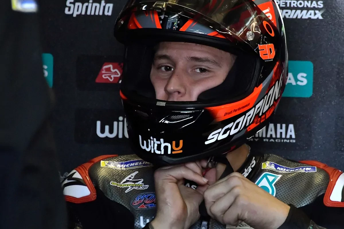 La pole del cojo: Fabio Quartararo se exhibe tras su peor accidente del ao