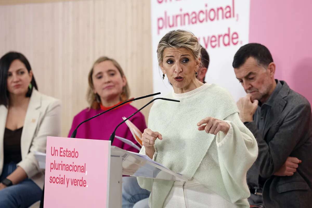 Yolanda Díaz hace una exhibición de fuerza en plena guerra con el PSOE por la tributación del SMI e insiste en gravar con impuestos a los yates y los aviones de lujo