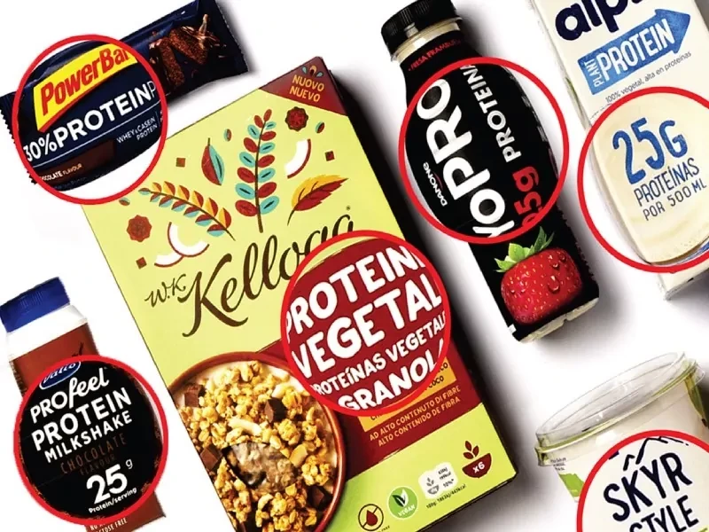 En el supermercado: los productos 'light' dejan paso a los ricos en protenas