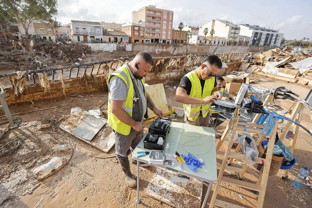 Por qué Internet no vuelve tan rápido como la luz a la zona cero de la DANA: 