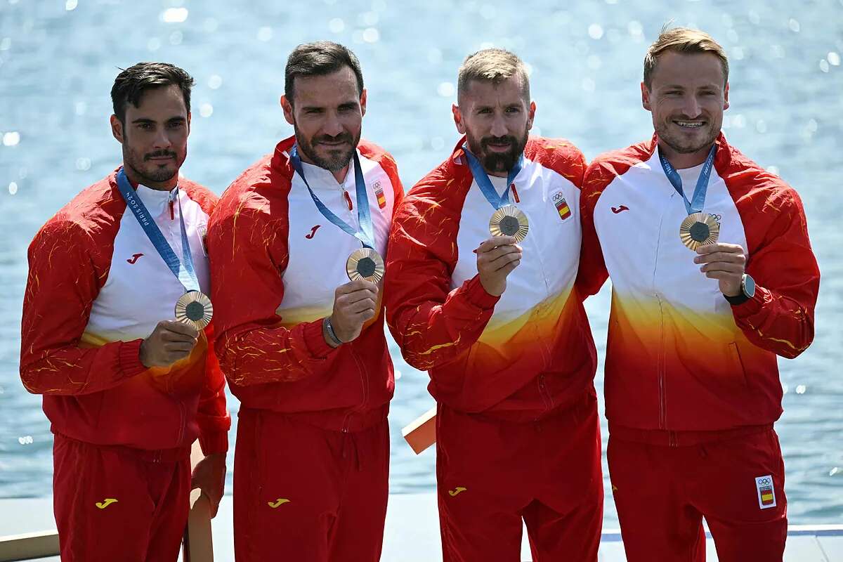 La crisis del K4 justo antes del final, el bronce de los 