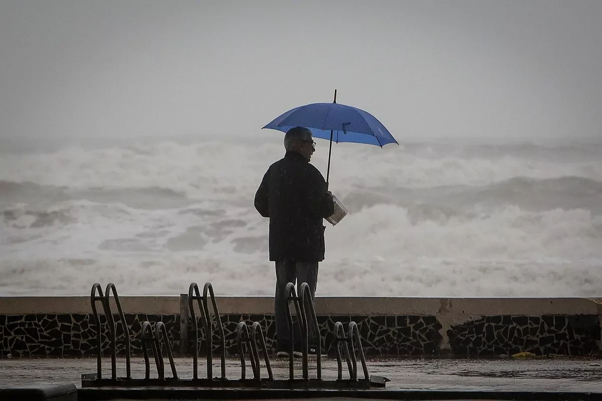 Una borrasca inusual despedir el verano con lluvias abundantes desde maana