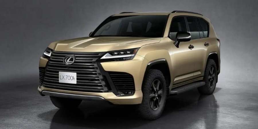 Lexus LX 2025 року отримає гібридну силову установку і позашляхову комплектацію Overtrail