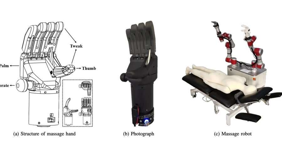 Учені створили робота, який виконує китайський масаж