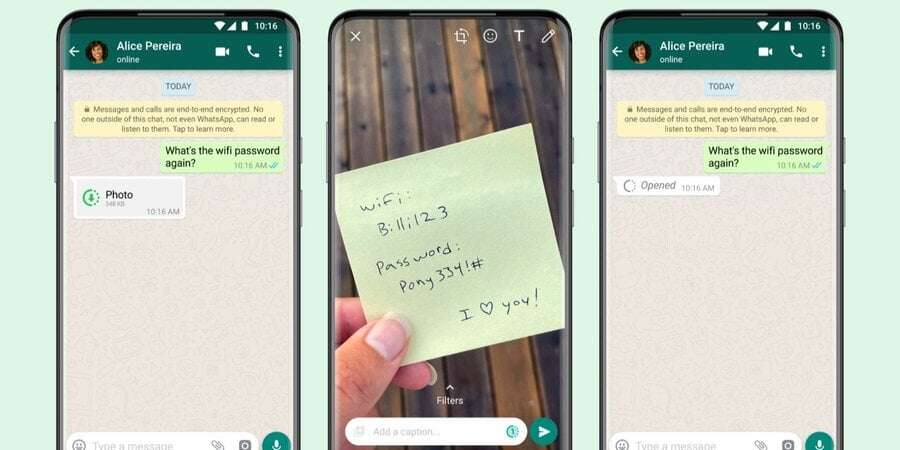 Одноразові повідомлення у WhatsApp не зникають назавжди