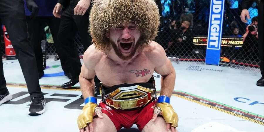 Мераб Двалішвілі став новим чемпіоном UFC, здолавши американця О’Меллі — відео