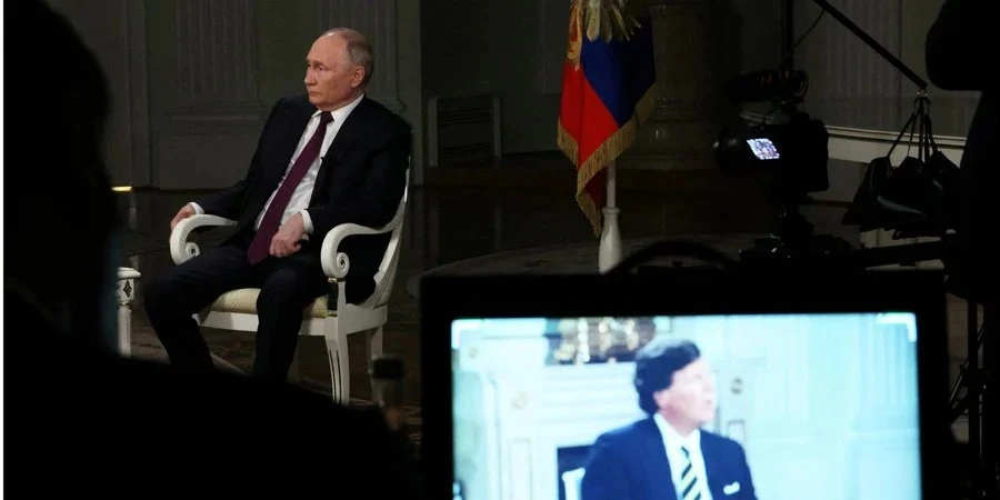 У Росії школярів навчатимуть за матеріалами інтерв'ю Карслона з Путіним — Центр нацспротиву