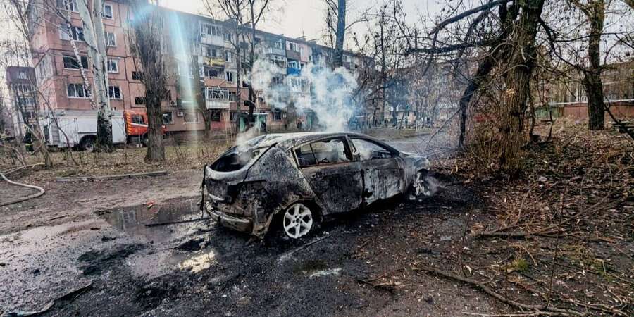 Рятувальники опублікували відео повторного удару росіян по Кривому Рогу