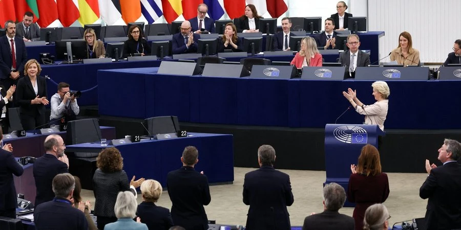 Європарламент закликав країни ЄС надати Україні всю необхідну допомогу — ракети Taurus, системи ППО та боєприпаси — резолюція