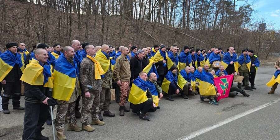 Обмін полоненими з РФ. В Україну повернулося 197 захисників, 22 з них — в межах спеціальних заходів — Коордштаб