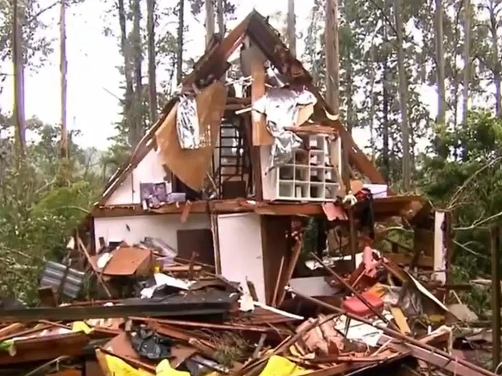 Wild storms ‘turned house into hell’