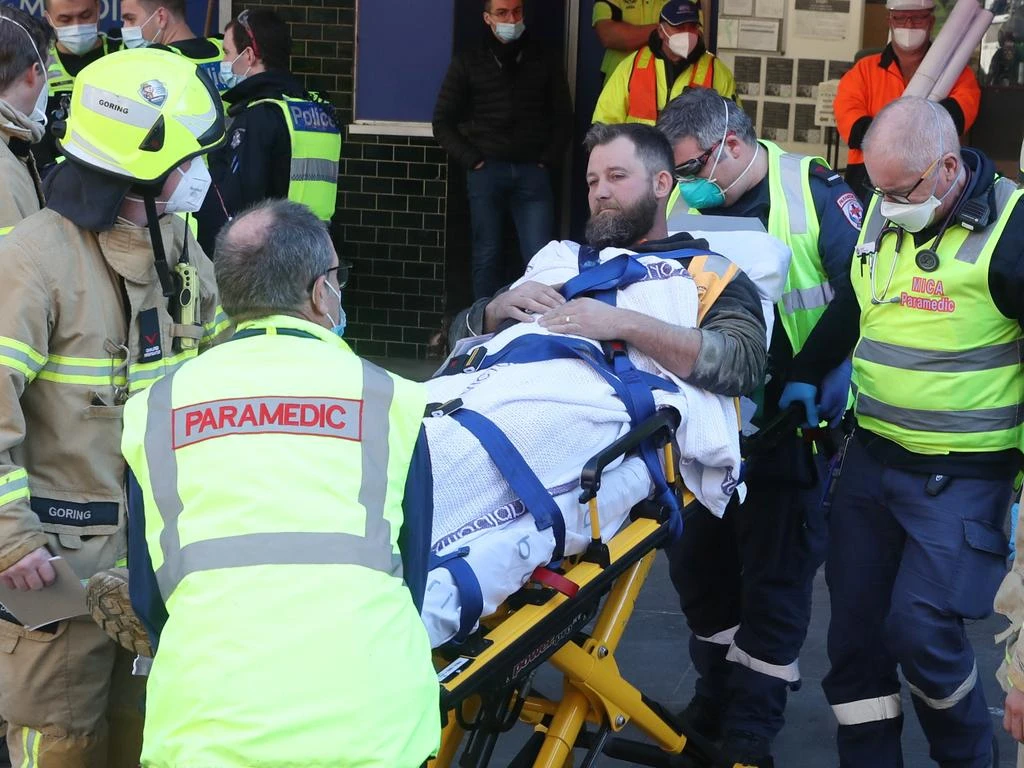 Four injured at Melbourne CBD worksite