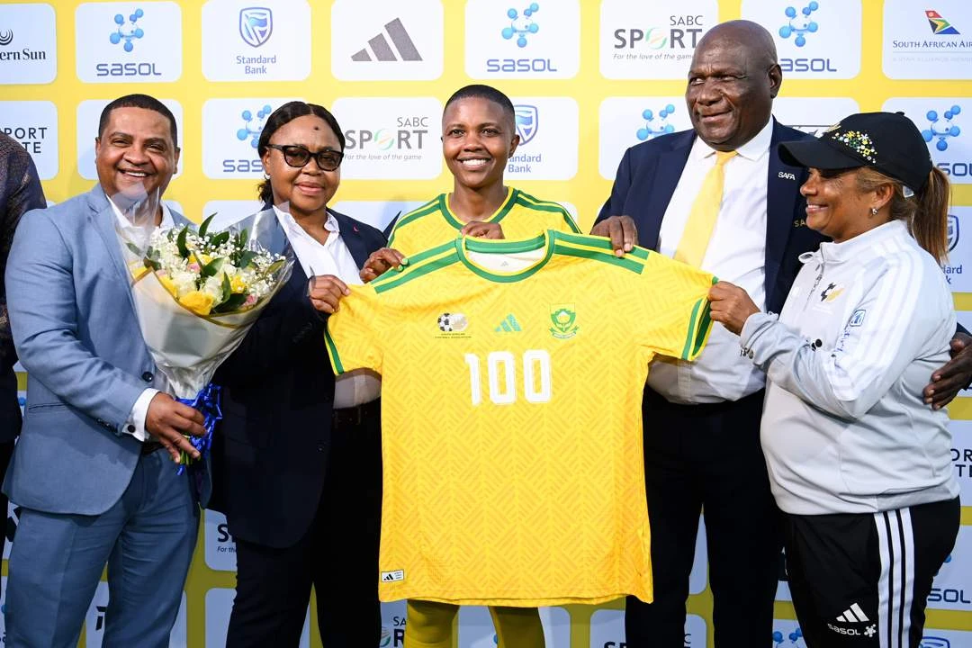 Mbane reaches milestone as Banyana defeat Algeria in Durban