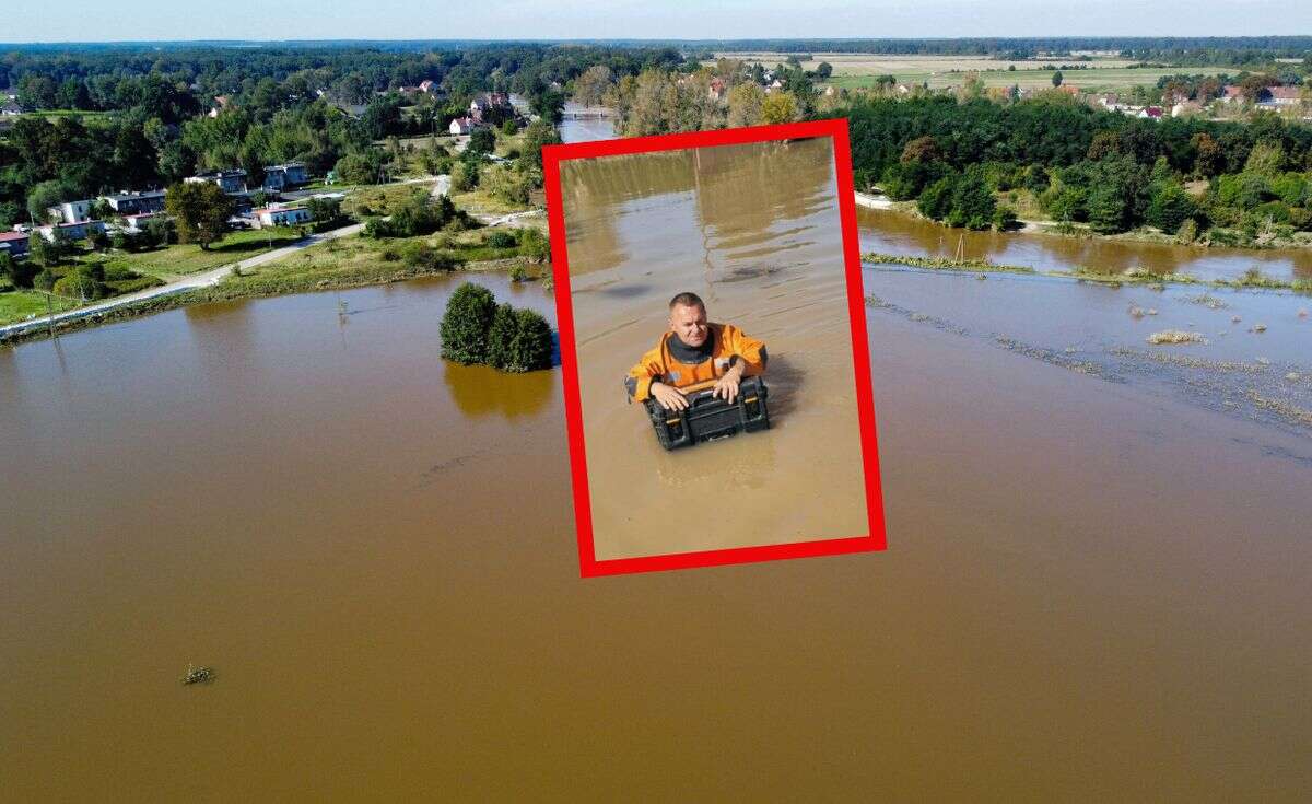 Bohaterski lekarz. Ruszył z pomocą przez wysoką wodę