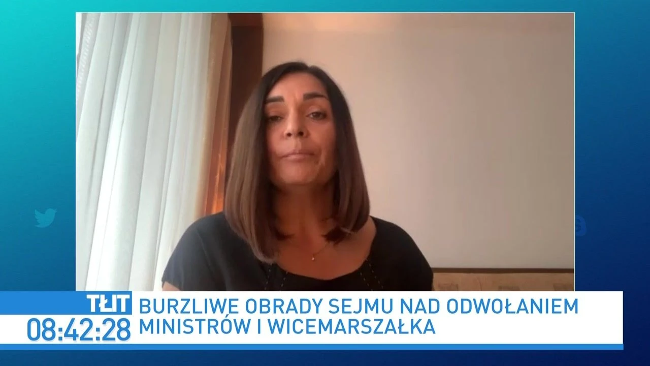 Odwołanie Michała Dworczyka, Jacka Sasina i Mariusza Kamińskiego. Rzeczniczka Porozumienia tłumaczy głosowanie