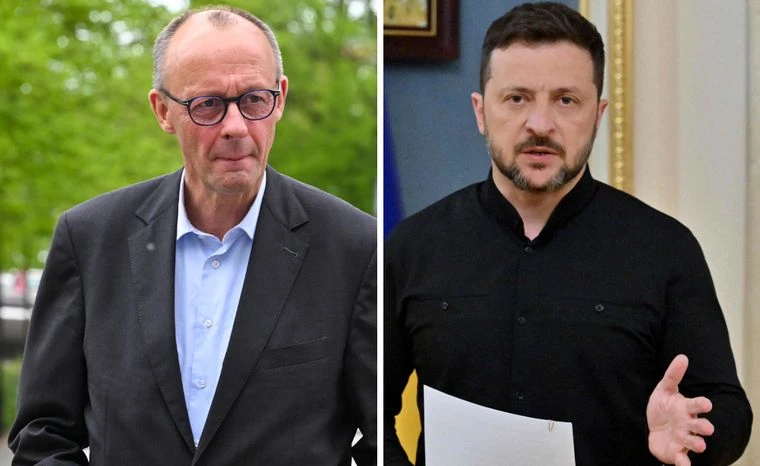 Zełenski odwiedzi Berlin. Kluczowe rozmowy z kanclerzem Niemiec