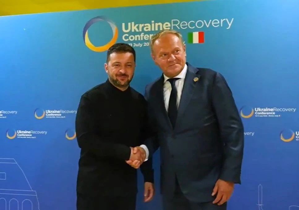 Spotkanie Tusk-Zełenski. Prezydent Ukrainy wyjawia, o czym rozmawiali