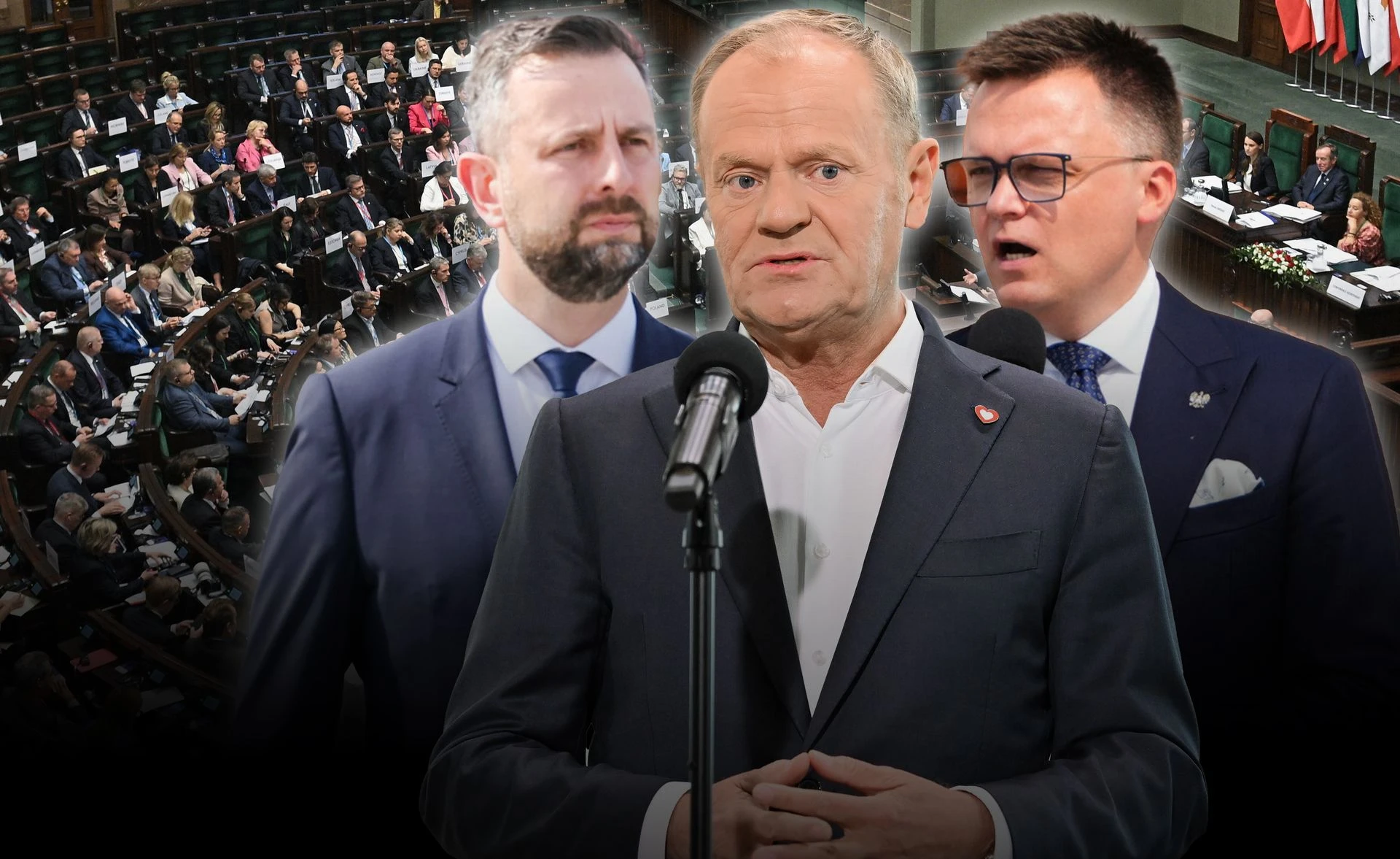 Nowy sondaż partyjny po wyborach. Koalicja pod wodzą Donalda Tuska traci większość