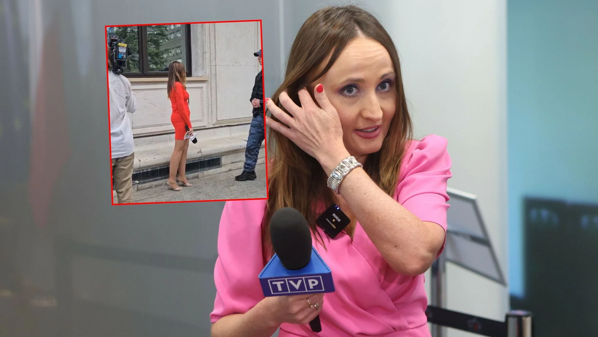Awantura przed Sejmem. Dziennikarka TVP: To jest żenujące