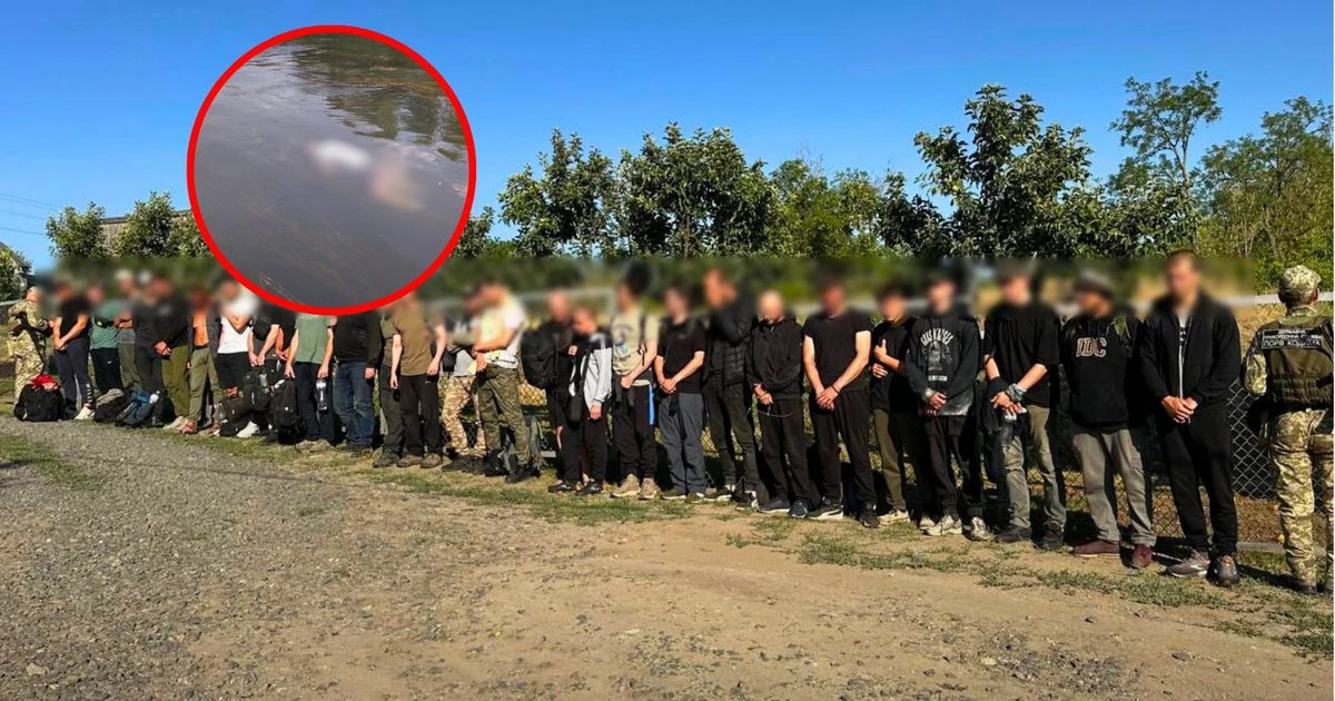 Usiłował przepłynąć Dniestr. 