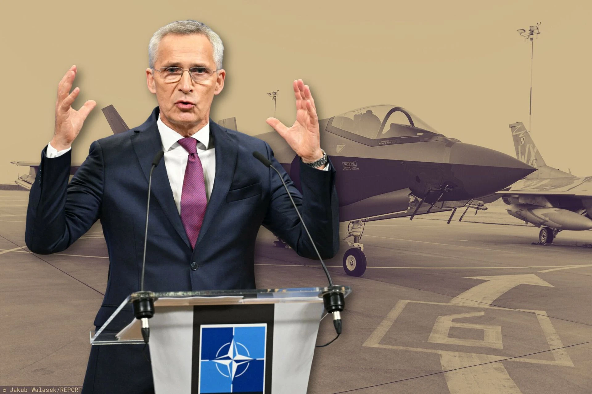 Stoltenberg wprost. 