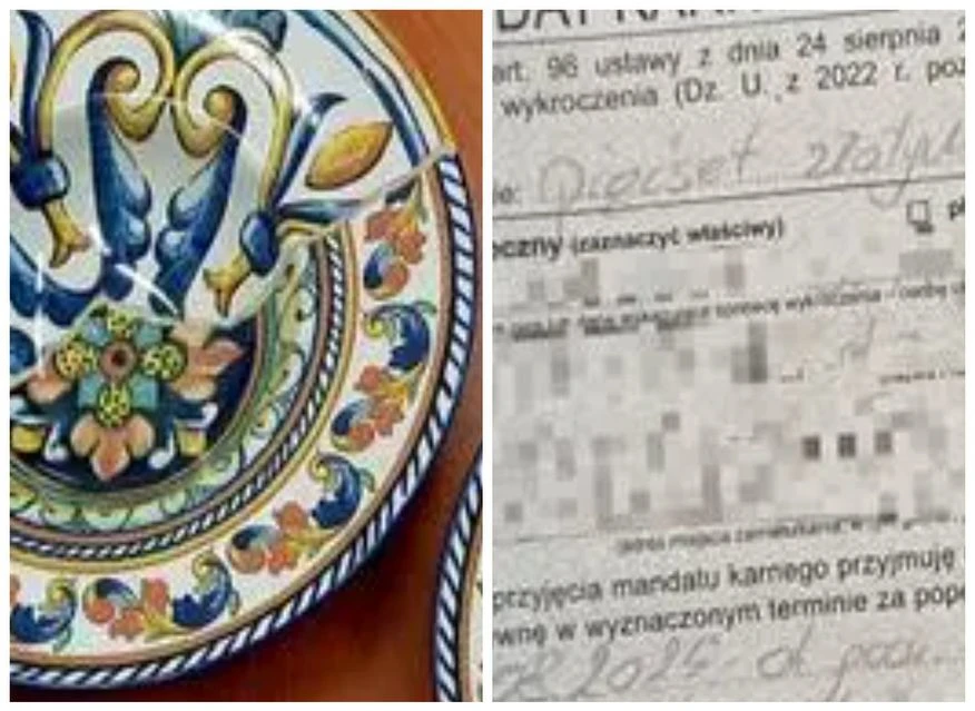 Zaskakująca kradzież w Parczewie.Turysta potrzebował pamiątki z wakacji