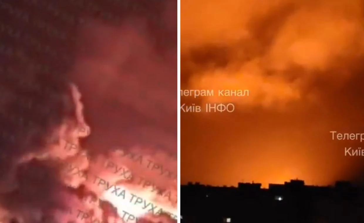 Atak rakietowy na Kijów. Są ranni