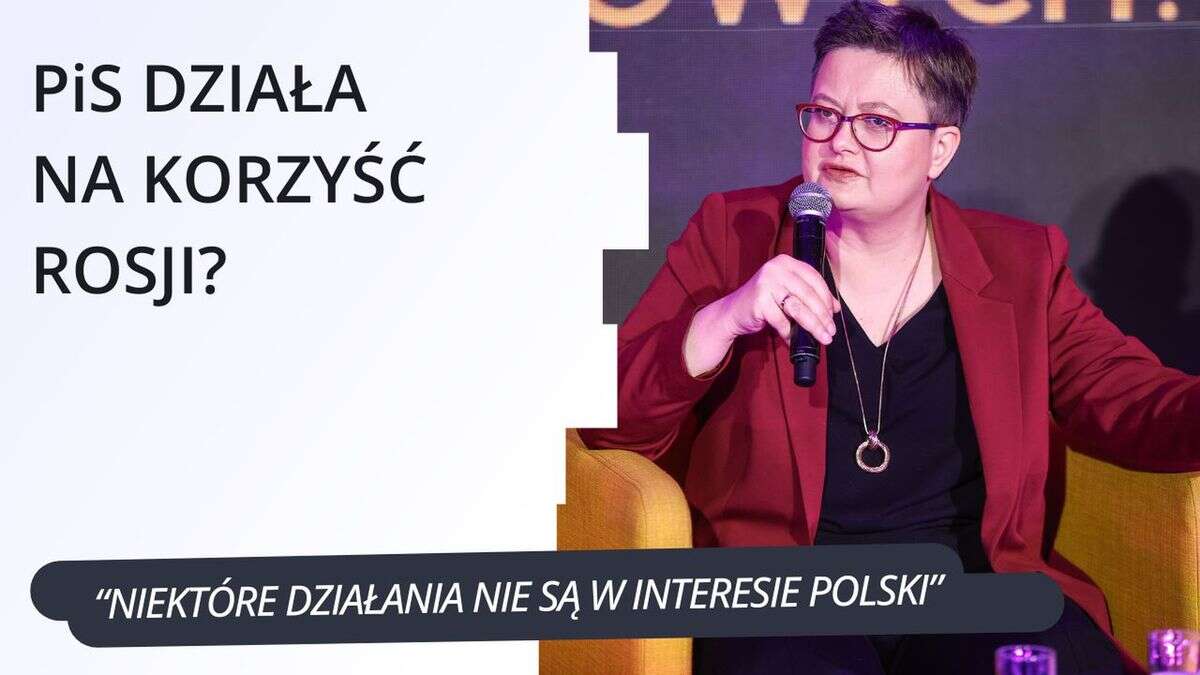 PiS działa na rzecz Rosji? Jest odpowiedź Lubnauer