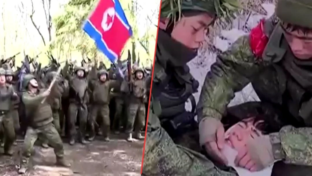 Korea Północna walczy z Ukrainą. Kim Dzong Un udostępnia nagranie