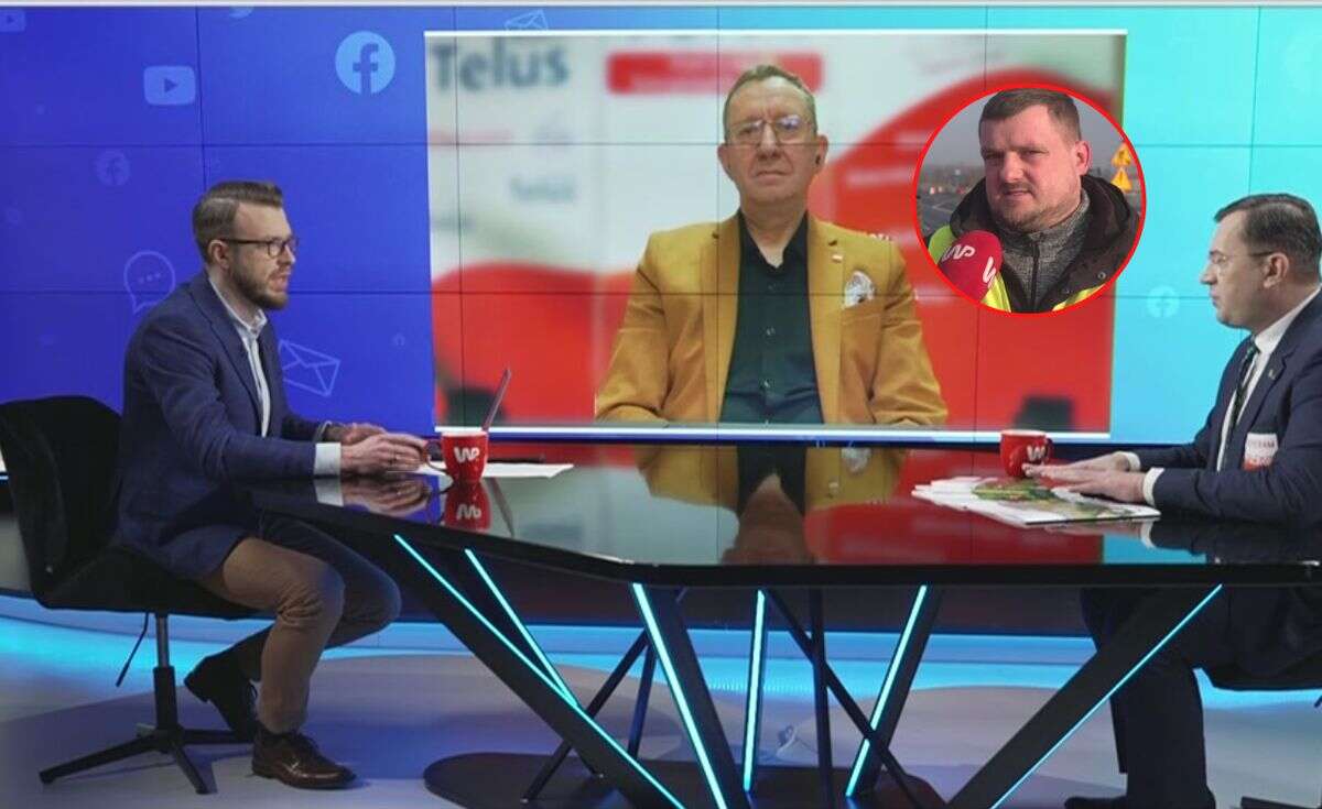 Rolnik wrócił się do nich podczas programu. 