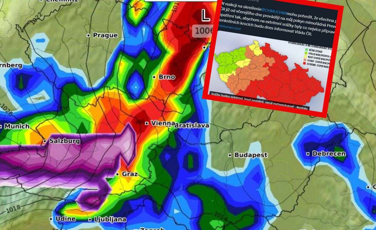 Czechy szykują się na załamanie pogody. Awaryjny zrzut ze zbiorników